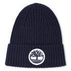 Cappello badge lavorato a maglia con logo TIMBERLAND 
                    RAGAZZO