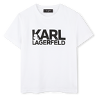 T-shirt a maniche corte KARL LAGERFELD KIDS 
                    RAGAZZO