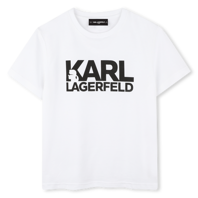 T-shirt a maniche corte KARL LAGERFELD KIDS RAGAZZO