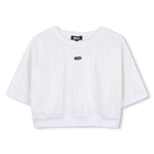 Felpa a maniche corte DKNY 
                    BAMBINA