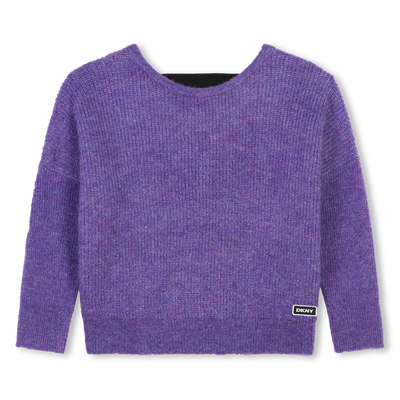 Pullover in maglia DKNY BAMBINA