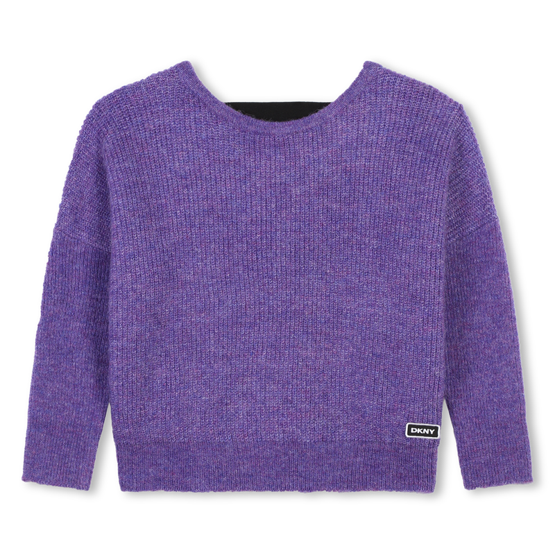 Pullover in maglia DKNY 
                        BAMBINA