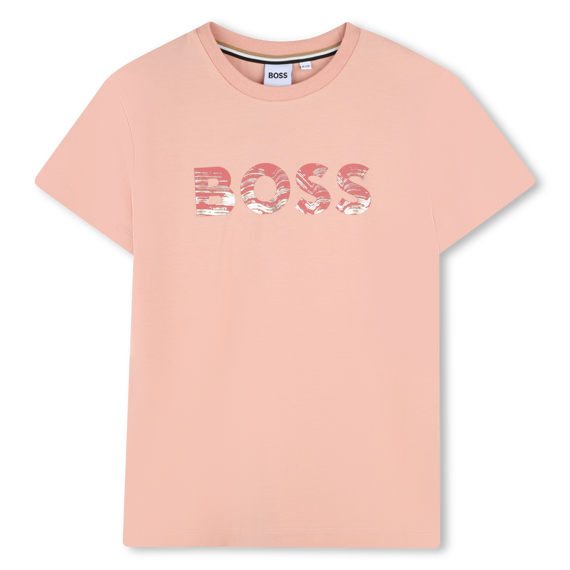 T-shirt a maniche corte BOSS 
                        BAMBINA