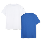 Set di 2 t-shirt con stampa TIMBERLAND 
                    RAGAZZO