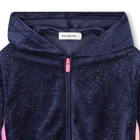 Cardigan in velluto lucido BILLIEBLUSH 
                    BAMBINA