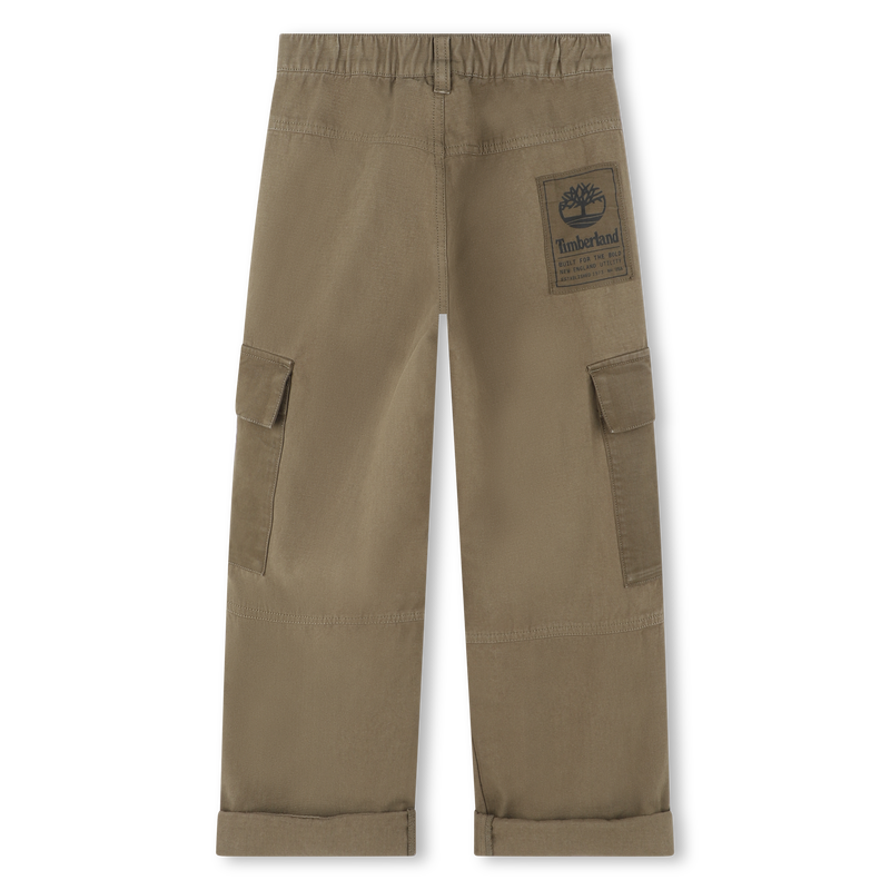 Pantaloni multitasca in cotone TIMBERLAND 
                        RAGAZZO