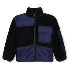 Cardigan bimateriale con zip TIMBERLAND 
                    RAGAZZO