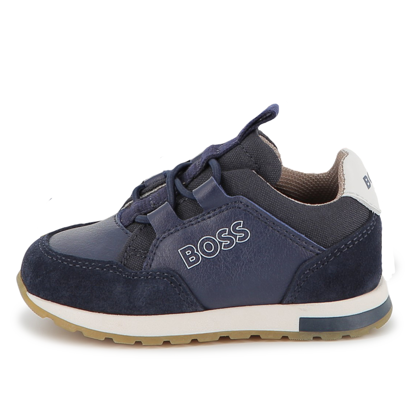 Sneakers in materiali misti BOSS 
                        RAGAZZO