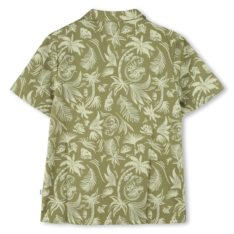 Camicia in popeline di cotone BOSS 
                        RAGAZZO