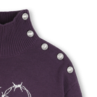 Maglione a collo alto lavorato a maglia ZADIG & VOLTAIRE 
                    BAMBINA