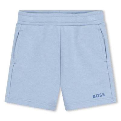 Shorts tinta unita in felpa BOSS RAGAZZO