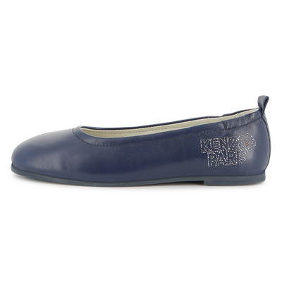 Ballerina in pelle di capra KENZO KIDS BAMBINA