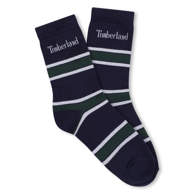 Jacquard socks trio pack TIMBERLAND 
                        RAGAZZO