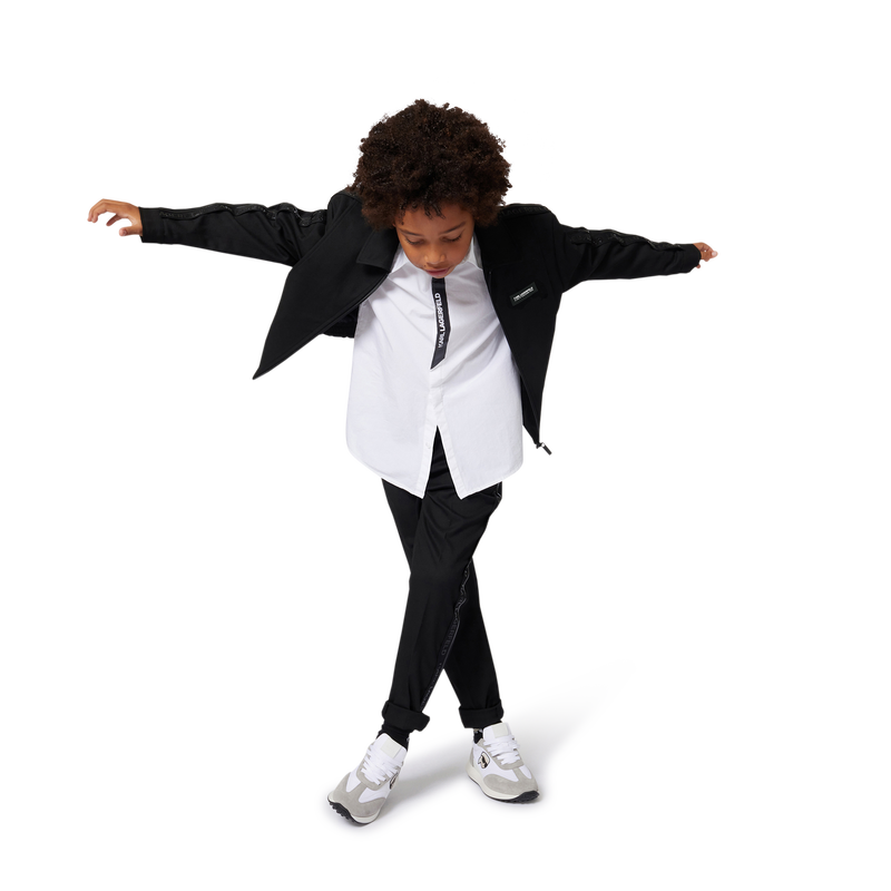 Sneakers basse stringate KARL LAGERFELD KIDS 
                        RAGAZZO