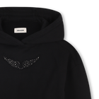 Felpa con cappuccio con spalla scesa ZADIG VOLTAIRE 
                    BAMBINA