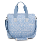 Borsa per pannolini trapuntata in popeline stampat KENZO KIDS 
                    UNISEX
