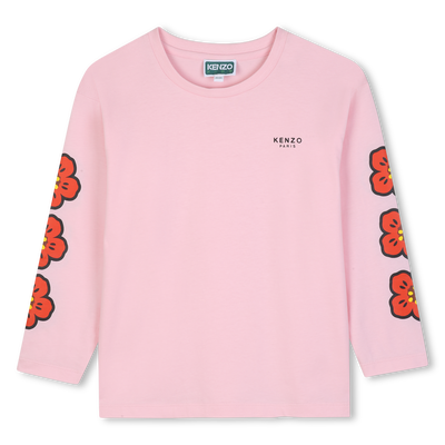Maglietta a maniche lunghe KENZO KIDS BAMBINA