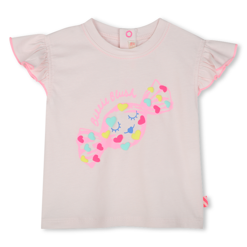 T-shirt in cotone BILLIEBLUSH 
                        BAMBINA