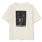 T-shirt a maniche corte KARL LAGERFELD KIDS 
                    RAGAZZO