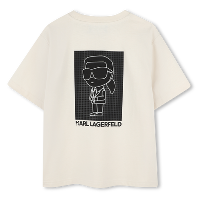 T-shirt a maniche corte KARL LAGERFELD KIDS RAGAZZO