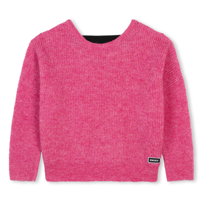Pullover in maglia DKNY BAMBINA