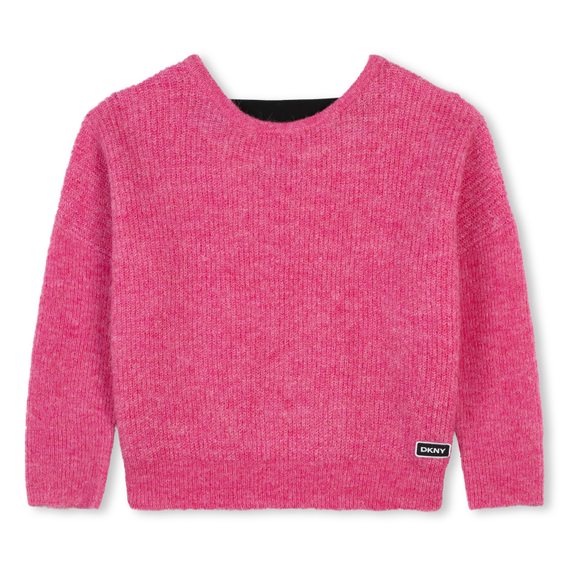 Pullover in maglia DKNY 
                        BAMBINA