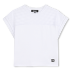 T-shirt manica corta, BIANCO, hi-res
