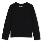 Maglietta a maniche lunghe KARL LAGERFELD KIDS 
                    BAMBINA