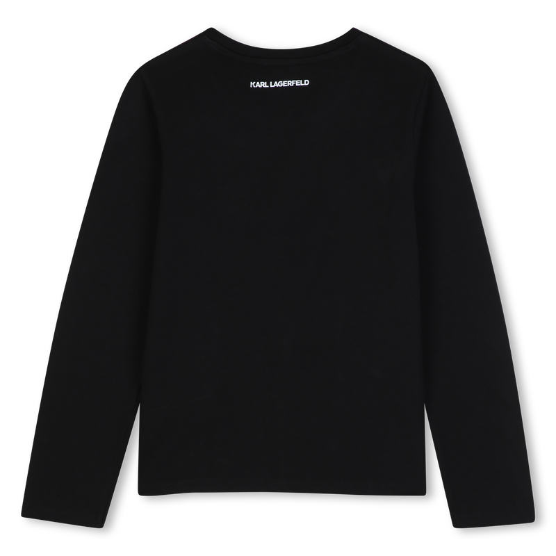 Maglietta a maniche lunghe KARL LAGERFELD KIDS 
                        BAMBINA