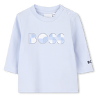 T-shirt a maniche lunghe, BLU CIELO, hi-res