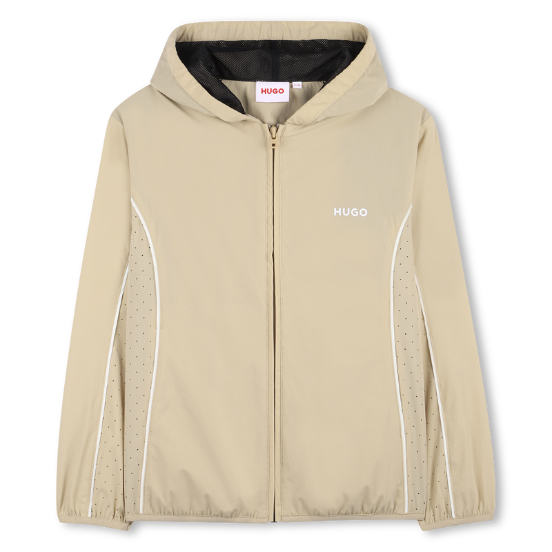 FELPA JOGGER CON CAPPUCCIO HUGO 
                        RAGAZZO