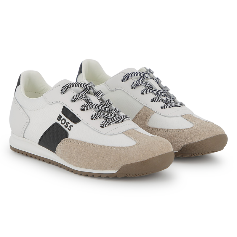 SNEAKERS STRINGATE BOSS 
                        RAGAZZO