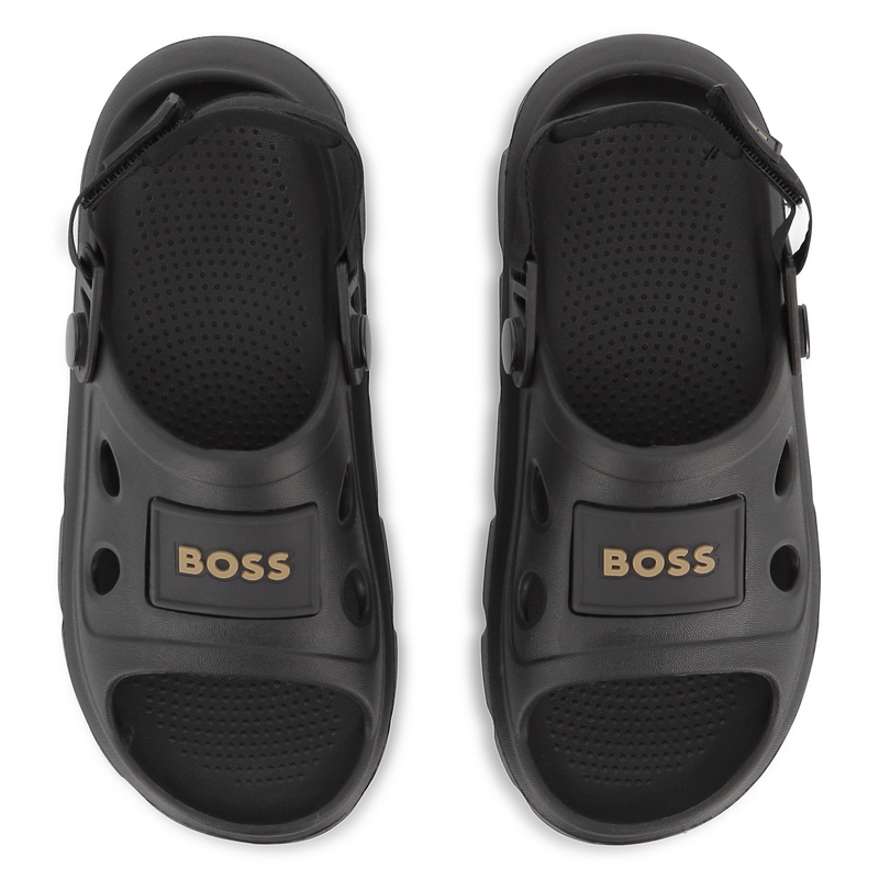 Sandali con chiusura a strappo BOSS 
                        BAMBINO
