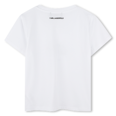 TEE SHIRT KARL LAGERFELD KIDS BAMBINA