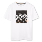 T-shirt a maniche corte BOSS 
                    RAGAZZO