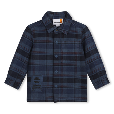 Camicia a quadri in twill TIMBERLAND RAGAZZO