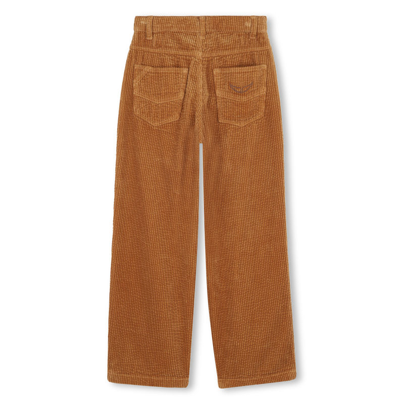 Pantalone in velluto ricamato ZADIG & VOLTAIRE 
                        BAMBINA