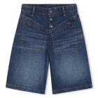 Pantaloni corti in denim di cotone CHLOE 
                    BAMBINA