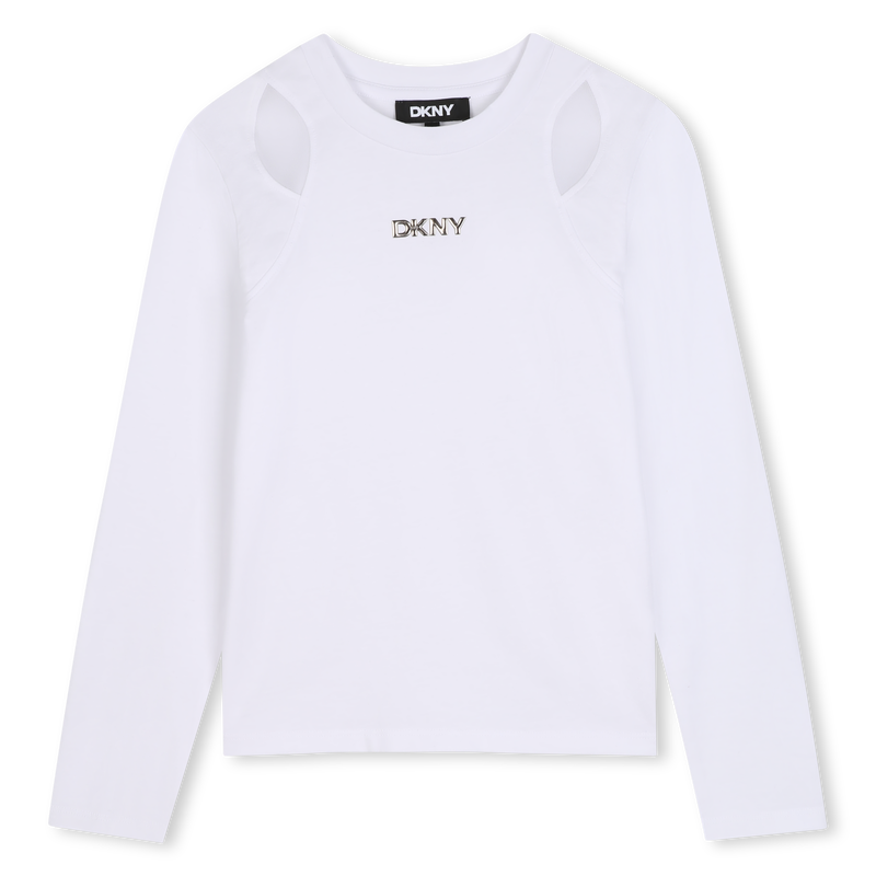Maglietta a maniche lunghe DKNY 
                        BAMBINA