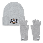 Set cappello e guanti, GRIGIO BEIGE, hi-res