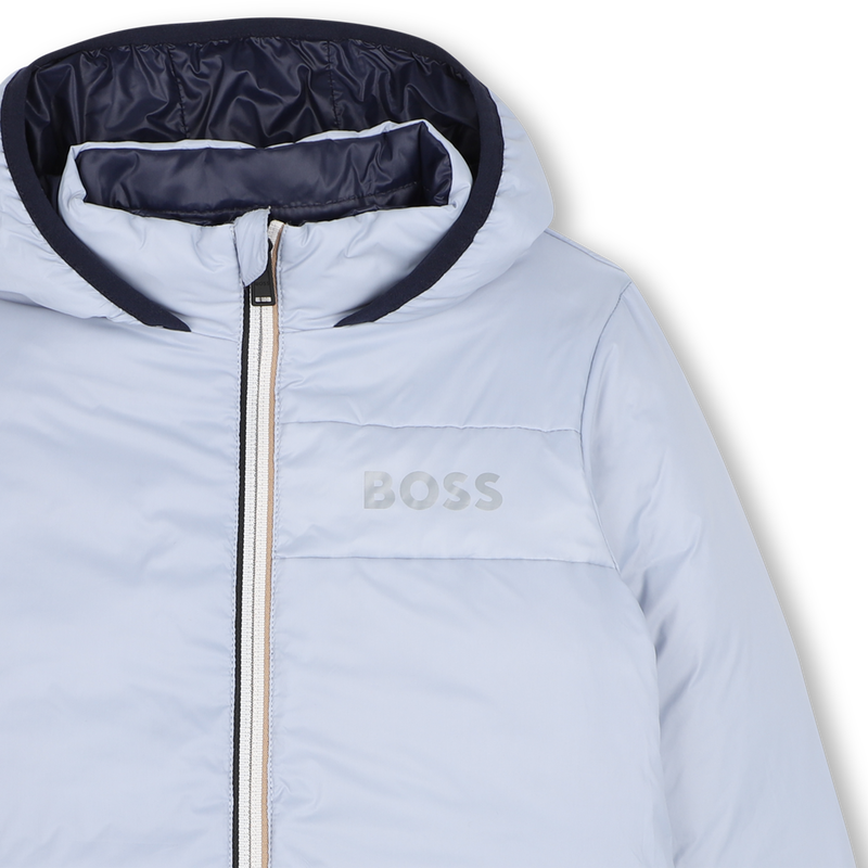 Giubbotto imbottito reversibile BOSS 
                        RAGAZZO
