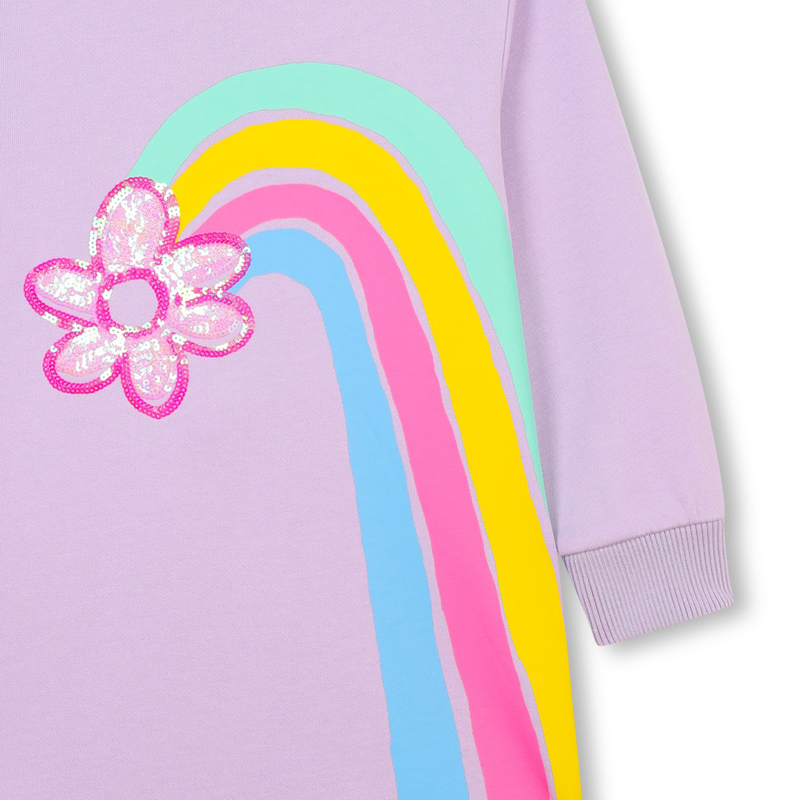 Vestito felpato con paillettes BILLIEBLUSH 
                        BAMBINA