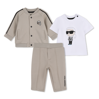 JOGGER SET KARL LAGERFELD KIDS RAGAZZO