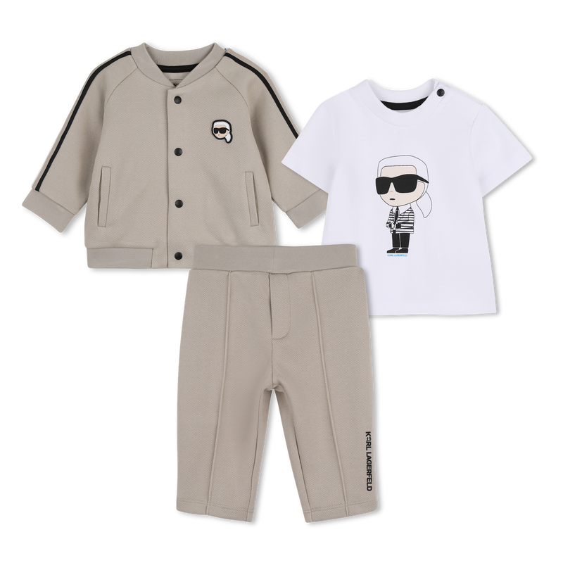 JOGGER SET KARL LAGERFELD KIDS 
                        RAGAZZO