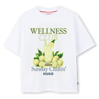T-shirt a maniche corte HUGO 
                    RAGAZZO