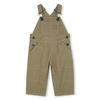 Salopette in cotone con tasche applicate TIMBERLAND 
                    RAGAZZO