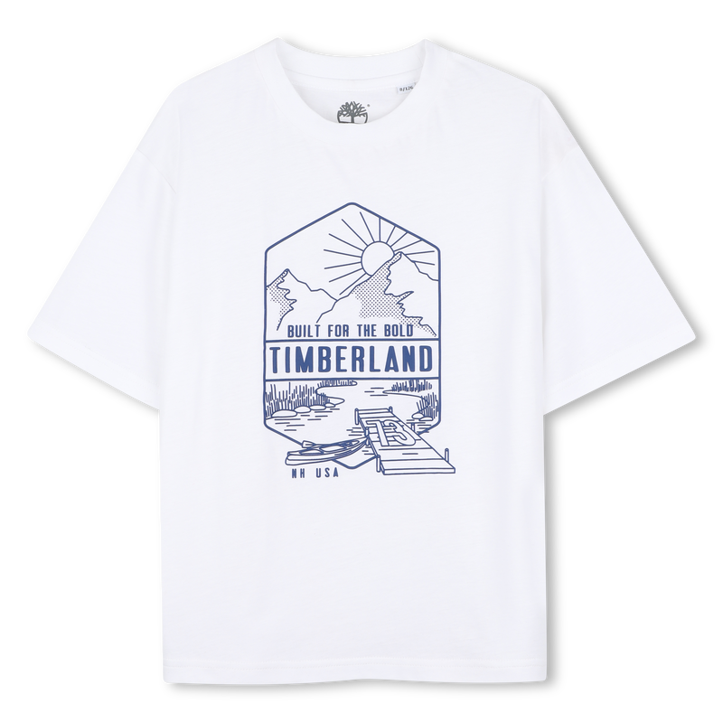T-SHIRT A MANICHE CORTE TIMBERLAND 
                        RAGAZZO