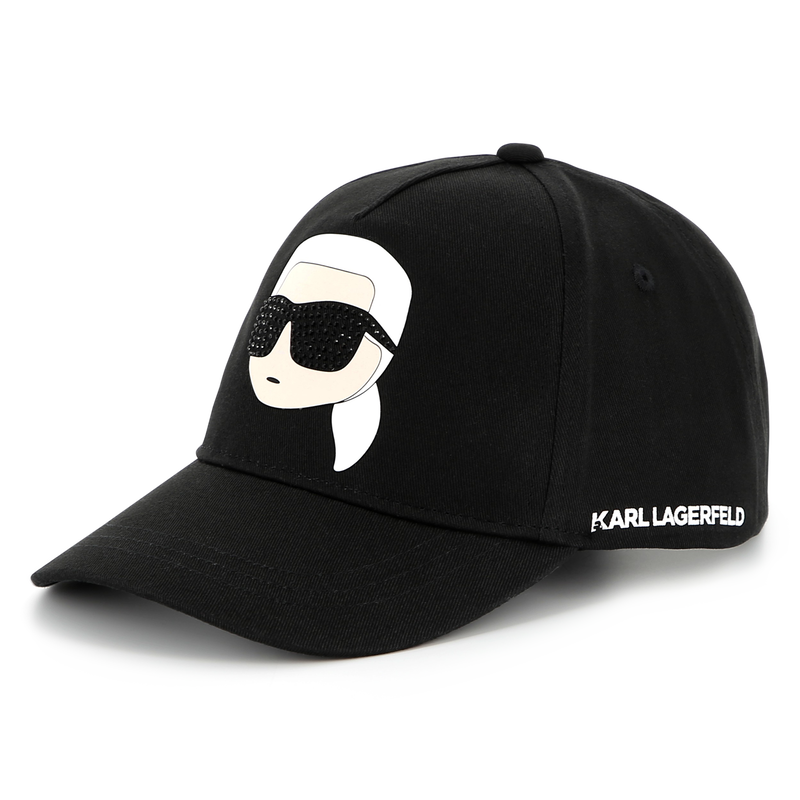 Cappello regolabile in cotone KARL LAGERFELD KIDS 
                        BAMBINA