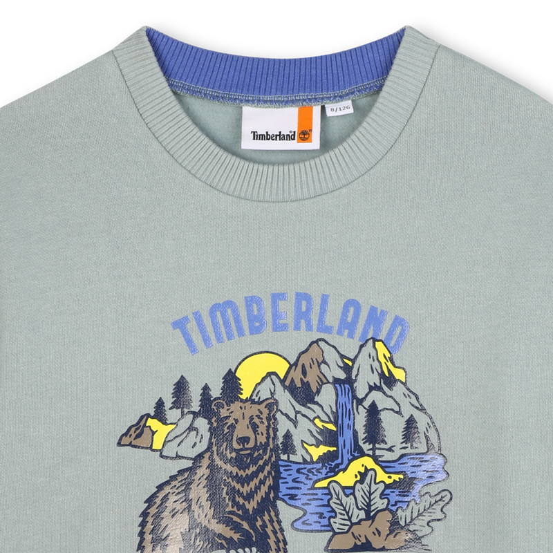 Felpa in pile garzato TIMBERLAND 
                        RAGAZZO