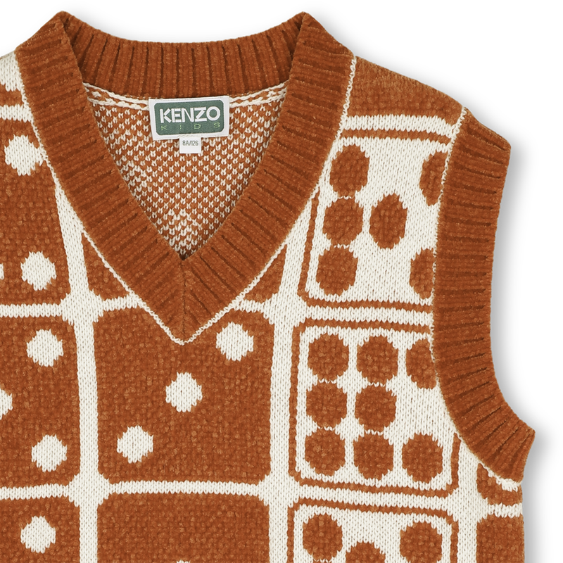 Gilet senza maniche KENZO KIDS 
                        RAGAZZO